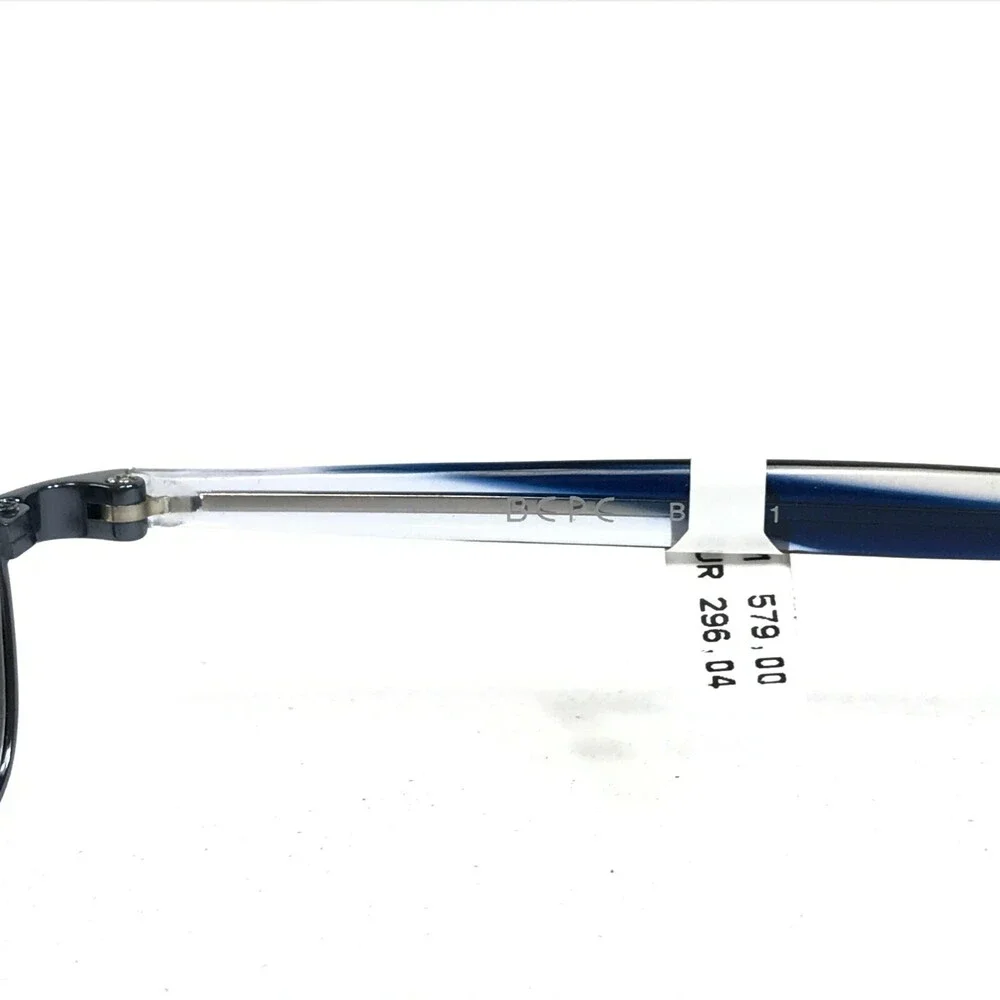 BCPC BP-151 COL.27 Eyeglasses Frames Clear Blue Round Oval Wire Rim 51-18-140